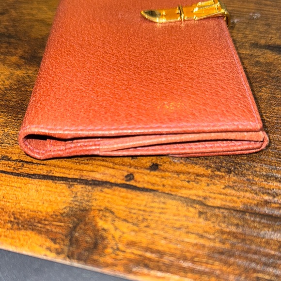 Gucci Buckle Leather Wallet 1980’-1990’s with box and dust bag - Picture 7 of 14